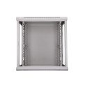 Extralink Rackmount cabinet 12U 600x600 Gray wall mounted