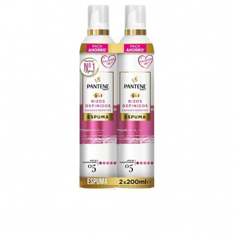 PANTENE RIZOS DEFINIDOS ESPUMA LOTE 2 x 200 ml