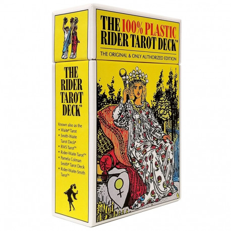 Us Games Systems The 100 Percent Plastic Rider Tarot Cards