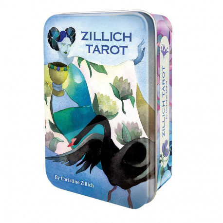 US Games Systems Zillich Tarot in Metal Box Cards