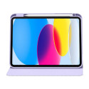 Baseus Minimalist Series IPad 10 10. 9" Magnetic protective case (purple)