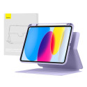 Baseus Minimalist Series IPad 10 10. 9" Magnetic protective case (purple)