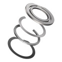 Baseus Halo Ring holder for phones (Silver)