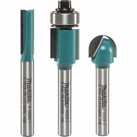 Set of milling cutters MAKITA 3 pcs.