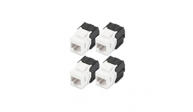 Digitus CAT 6 Keystone Jack, unshielded - 4 pieces