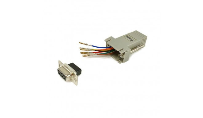 Equip DB9 to RJ45 adapter