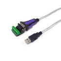 Equip USB-A to Serial RS-422/485 DB9 adapter cable