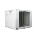 Lanberg WF02-6609-10S rack cabinet 9U Wall mounted rack Grey