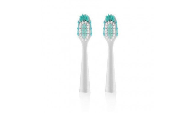 Eta ETA070990200 toothbrush head 2 pc(s) Turquoise, White