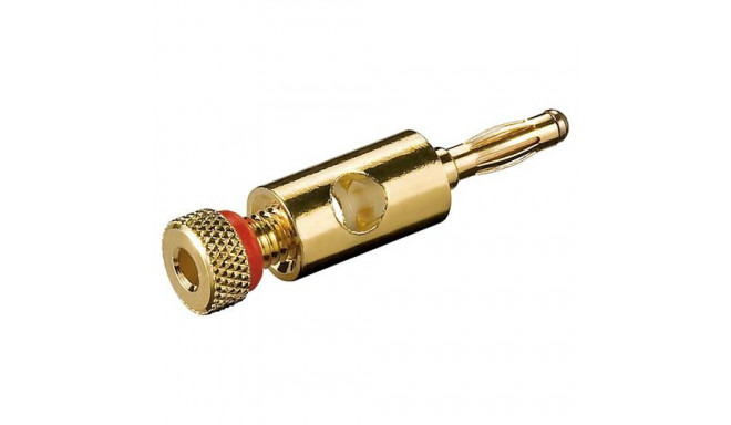 Goobay Banana Plug with Screw Connection