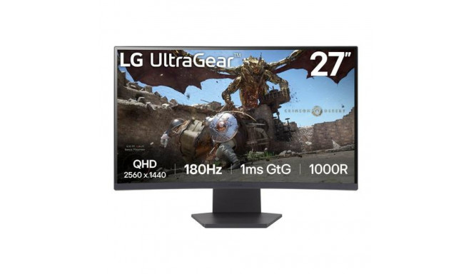 LG 27GS60QX-B computer monitor 68.6 cm (27&quot;) 2560 x 1440 pixels Quad HD LCD Black