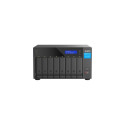 QNAP TVS-h874 NAS Tower Ethernet LAN Black i5-12400