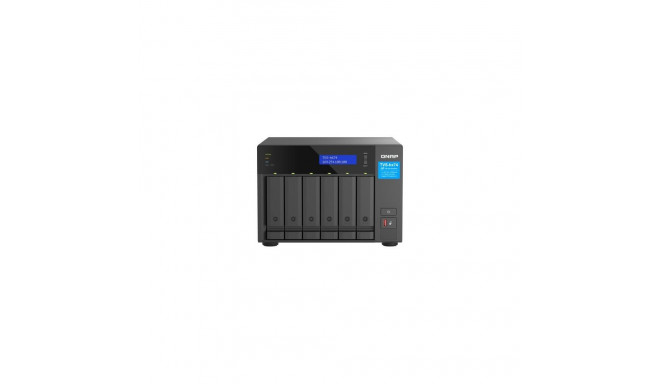 QNAP TVS-H674 NAS Tower Intel® Core™ i5 i5-12400 32 GB DDR4 QuTS hero Black