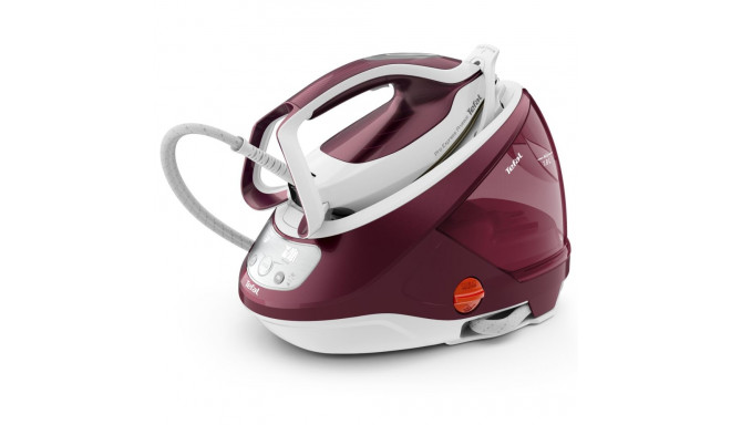 Tefal GV9220 steam ironing station 2600 W Durilium AirGlide Autoclean soleplate Burgundy, White