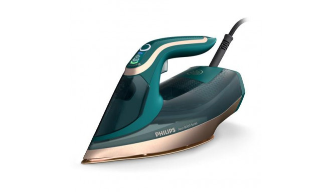 Philips 8000 series DST8030/70 iron Steam iron SteamGlide Elite soleplate 3000 W Green