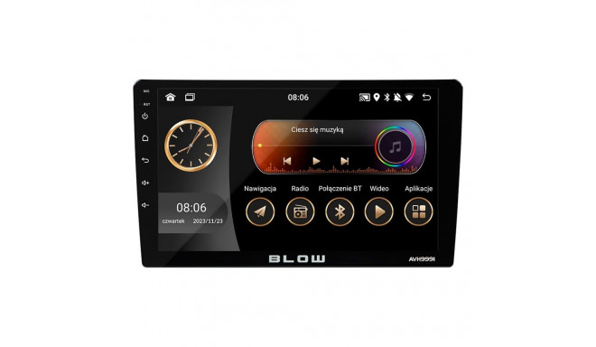 Raadio BLOW AVH-9991 1DIN 9" Android/WiFi/GPS/CARPLAY