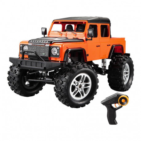Remote-controlled car 1_14 Double Eagle (orange) Land Rover Defender (Pick-up) E332-003