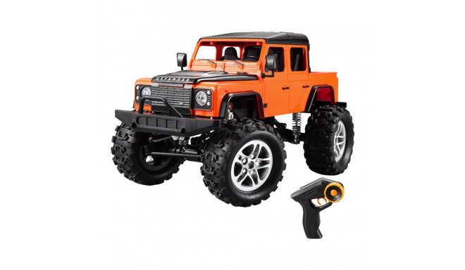 Remote-controlled car 1_14 Double Eagle (orange) Land Rover Defender (Pick-up) E332-003