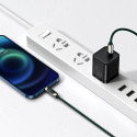 USB-C cable for Lightning Baseus Display, PD, 20W, 2m (green)