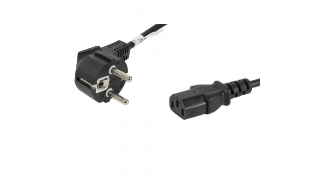 Lanberg kaabel CEE 7/7 - IEC 320 C13 1.8m, must