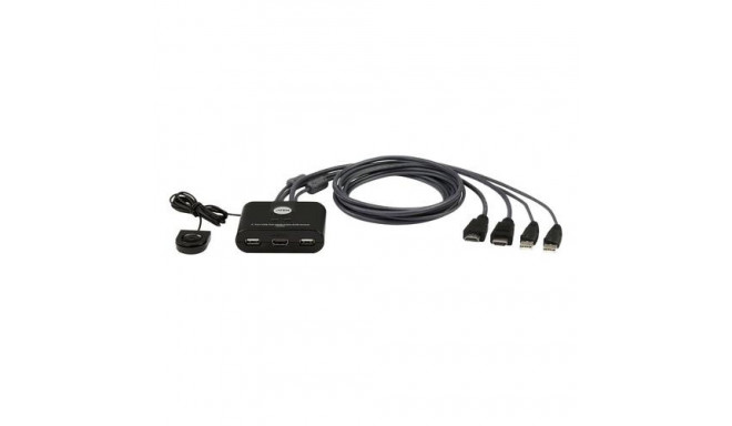 ATEN 2-Port USB FHD HDMI Cable KVM Switch