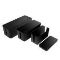 LogiLink cable organizer KAB0077 3pcs, black