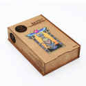 Fantasy Puzzles Bastet Wooden Puzzle XL Size (600 Pieces)