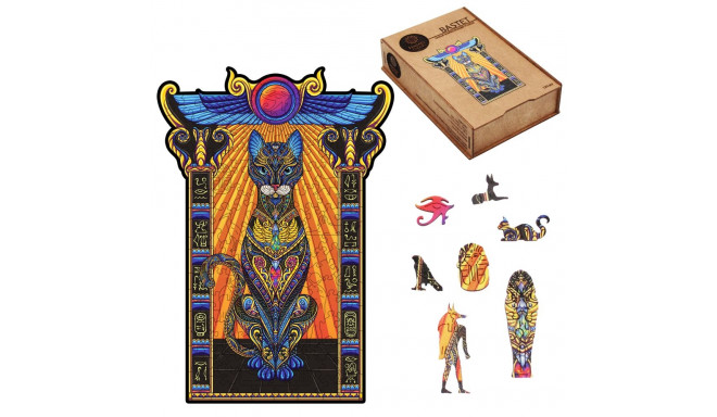 Fantasy Puzzles Bastet Wooden Puzzle L Size (300 pieces)