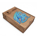 Fantasy Puzzles Dragon Wooden Puzzle XL Size (870 pieces)