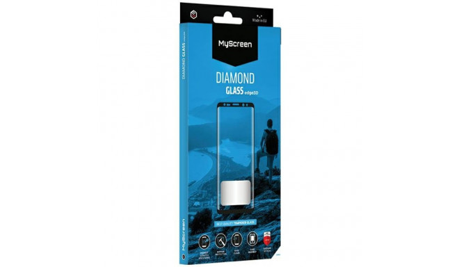 MS Diamond Glass Edge 3D Sam S23 Ultra S918 must karastatud klaas