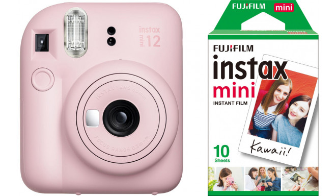 Fujifilm Instax Mini 12, blossom pink + film