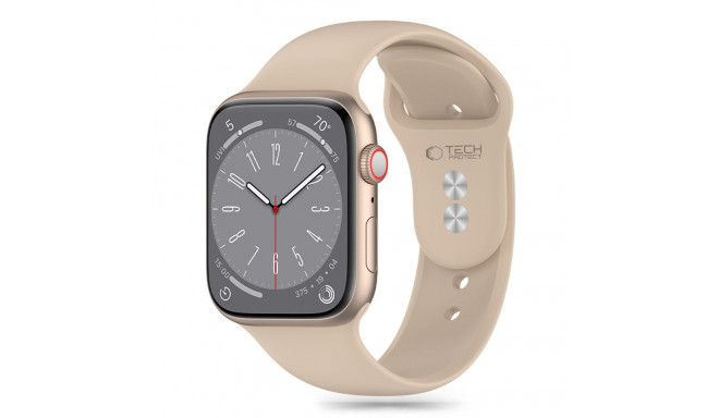 TECH-PROTECT SILICONE APPLE WATCH 6 / 7 / 8 / 9 / 10 / SE (40 / 41 / 42 MM) WALNUT