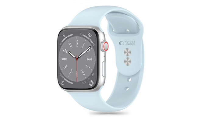 TECH-PROTECT SILICONE APPLE WATCH 6 / 7 / 8 / 9 / 10 / SE (40 / 41 / 42 MM) SKY BLUE