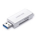 Ugreen Ugreen portable TF/SD card reader for USB 3.0 white (CM104)