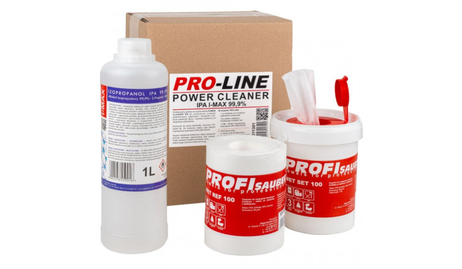 Pro-Line POWER CLEANER IPA set for cleaning electronics, optics and PRO-LINE monitors