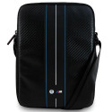 BMW BMW Carbon & Blue Stripe bag for 8" tablet - black