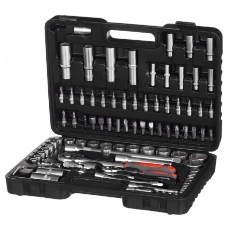 94-osaline mutrivõtmete komplekt 1/2", 1/4" T58687 STHOR