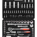 Set of 94 pieces spanners 1/2", 1/4" T58687 STHOR