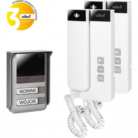 kahepere 2-juhtmeline uksefon Vibell OR-DOM-SL-924