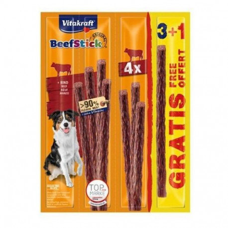 Vitakraft koeramajus Beef Stick veiselihaga 3+1