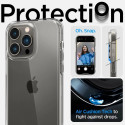 Solid case for iPhone 14 Pro Spigen Ultra Hybrid - transparent