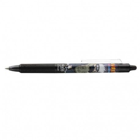 Tindipliiats Pilot Frixion CLICKer 0,7mm, kustutatav, must, Naruto