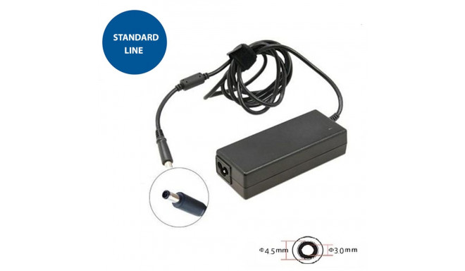 Laptop Charger Dell 65w: 19.5v, 3.34a