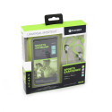 PLATINET IN-EAR EARPHONES + MIC SPORT + ARMBAND PM1070 GREEN [42928]