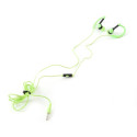 PLATINET IN-EAR EARPHONES + MIC SPORT PM1072 GREEN [42940]