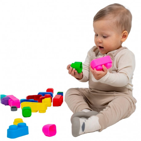 Gerardo's Toys Pehmed klotsid 21 tk