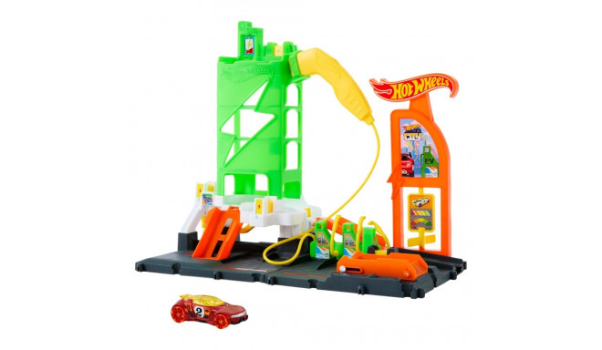 Hot Wheels® City elektriautode laadimisjaam