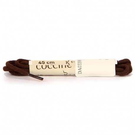Coccine cotton laces brown 45 cm DA0339B