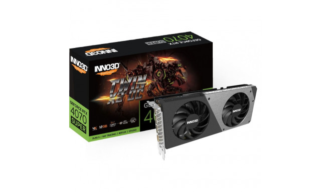 "RTX 4070 Super 12GB Inno3D Twin X2 OC GDDR6X"