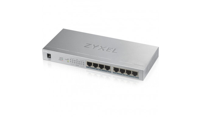 "8P Zyxel GS-1008HP POE"